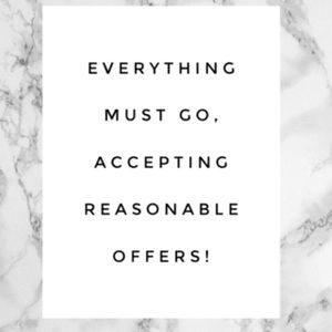 ☀️☀️ everything needs to go 😬 make an offer